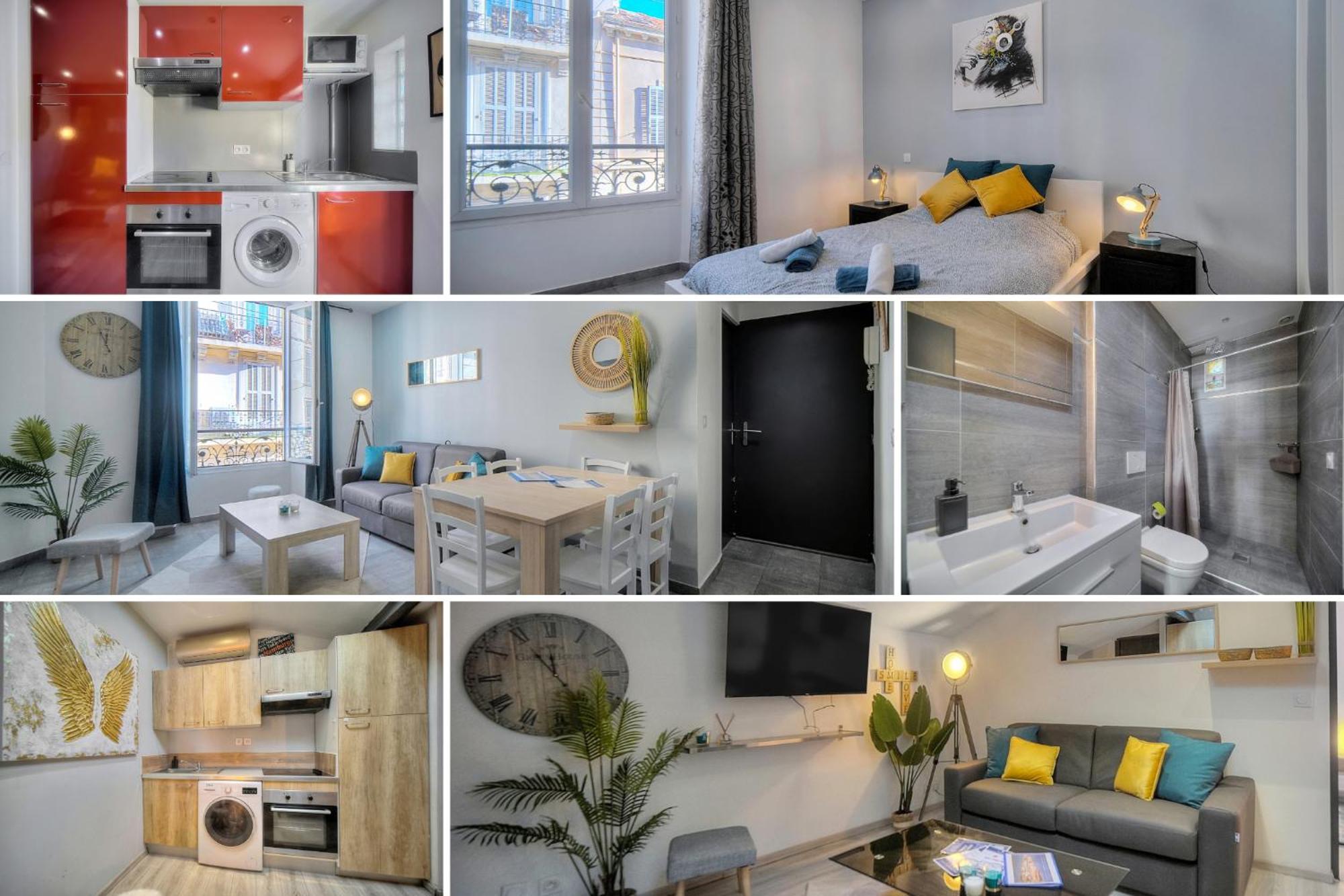 Apartament Le Chris - Centre - Wifi - Verriere Cote D'Azur Cannes Zewnętrze zdjęcie