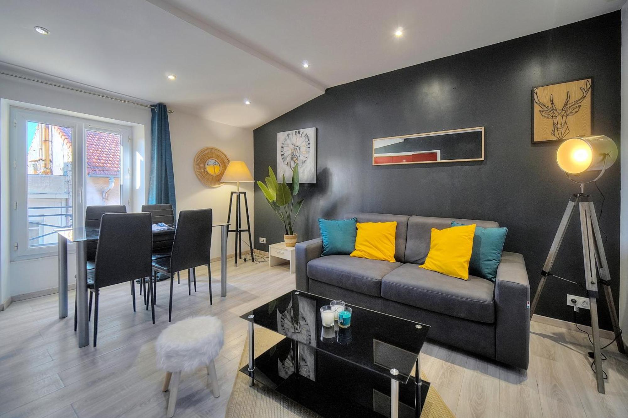 Apartament Le Chris - Centre - Wifi - Verriere Cote D'Azur Cannes Zewnętrze zdjęcie