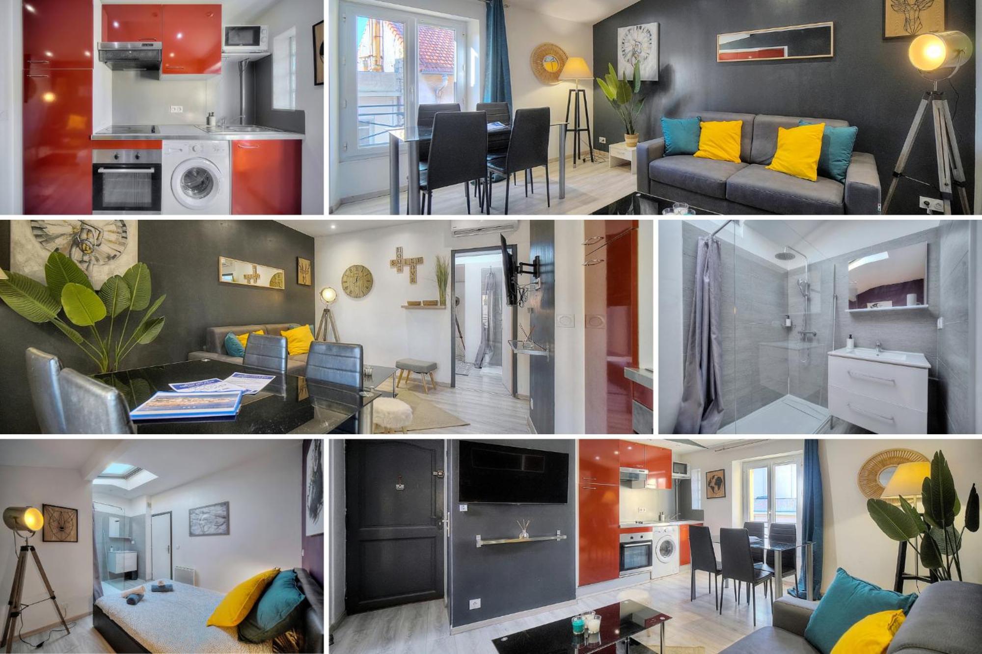 Apartament Le Chris - Centre - Wifi - Verriere Cote D'Azur Cannes Pokój zdjęcie